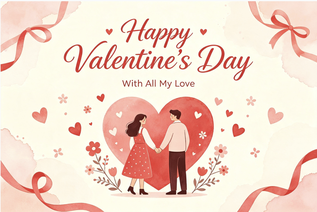 Free Valentine Card Template