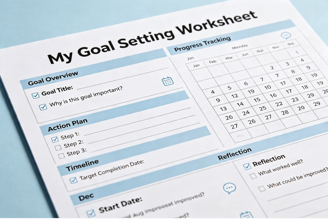 Free New Year Goal Planner