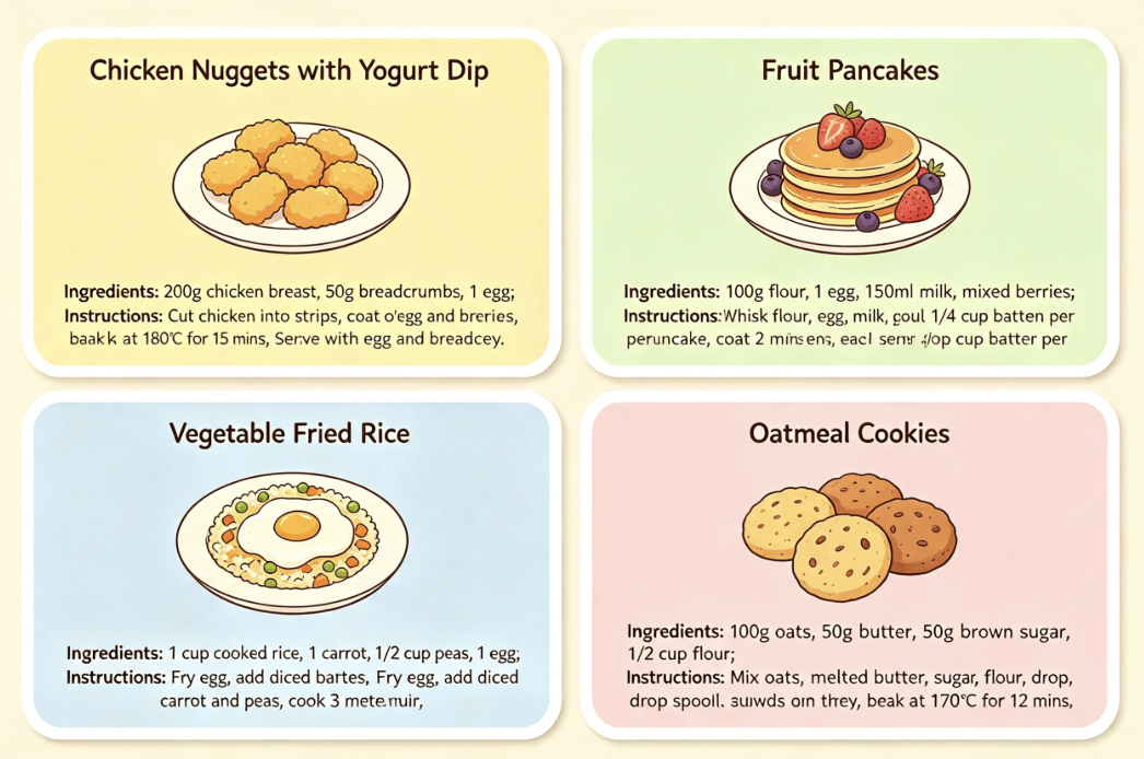 Free Family Recipe Card