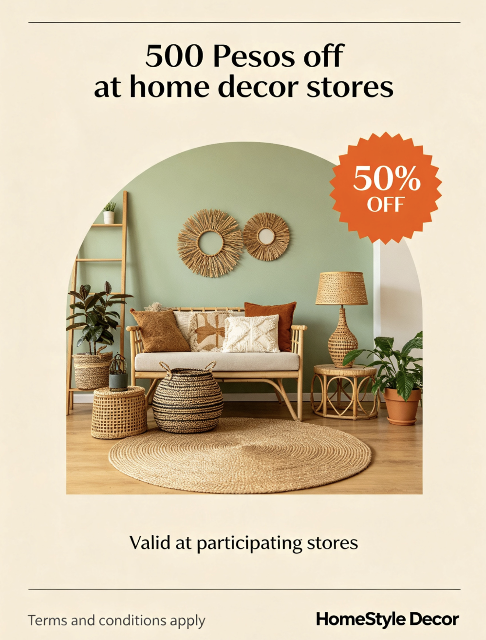 ₱500 Home Decor Voucher