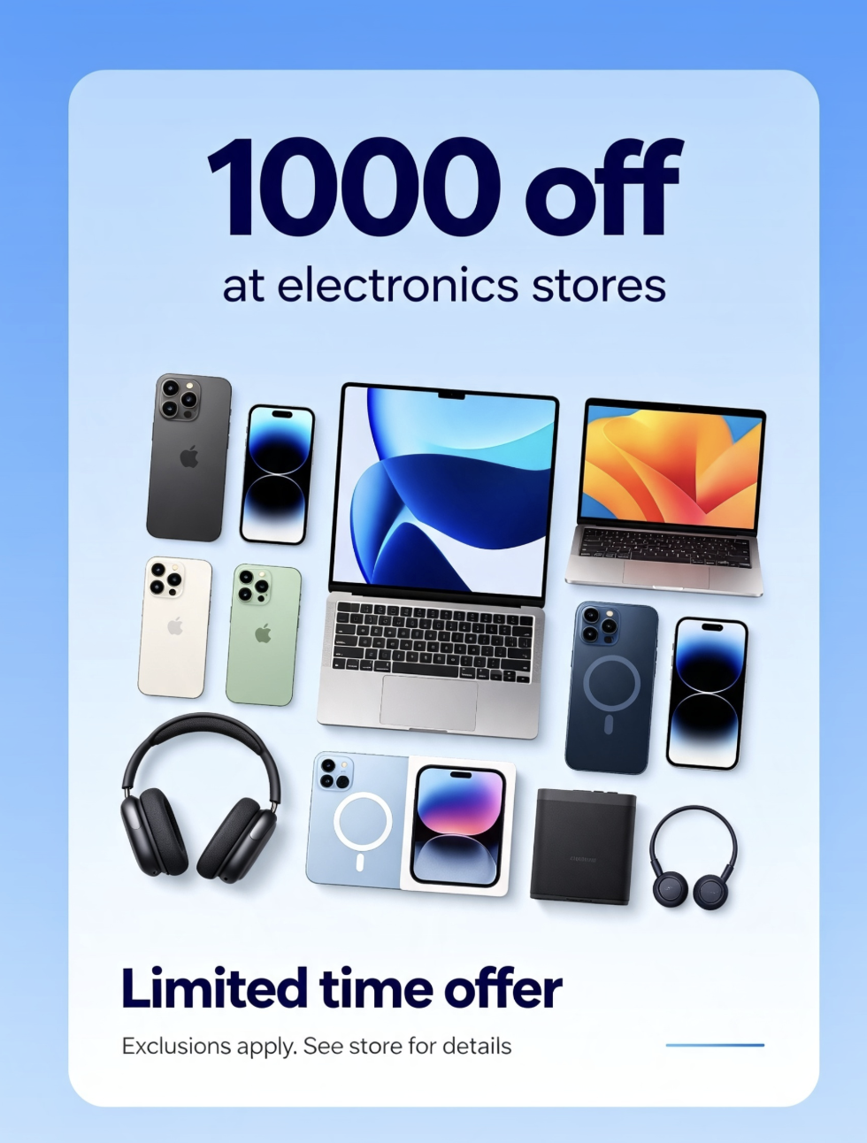 ₱1000 Electronics Voucher