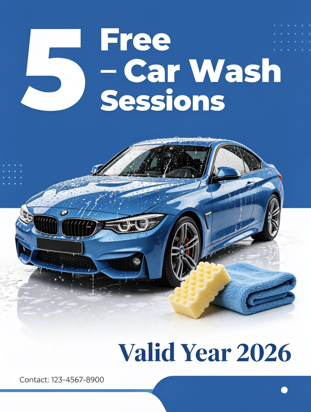 Car Wash Voucher x5