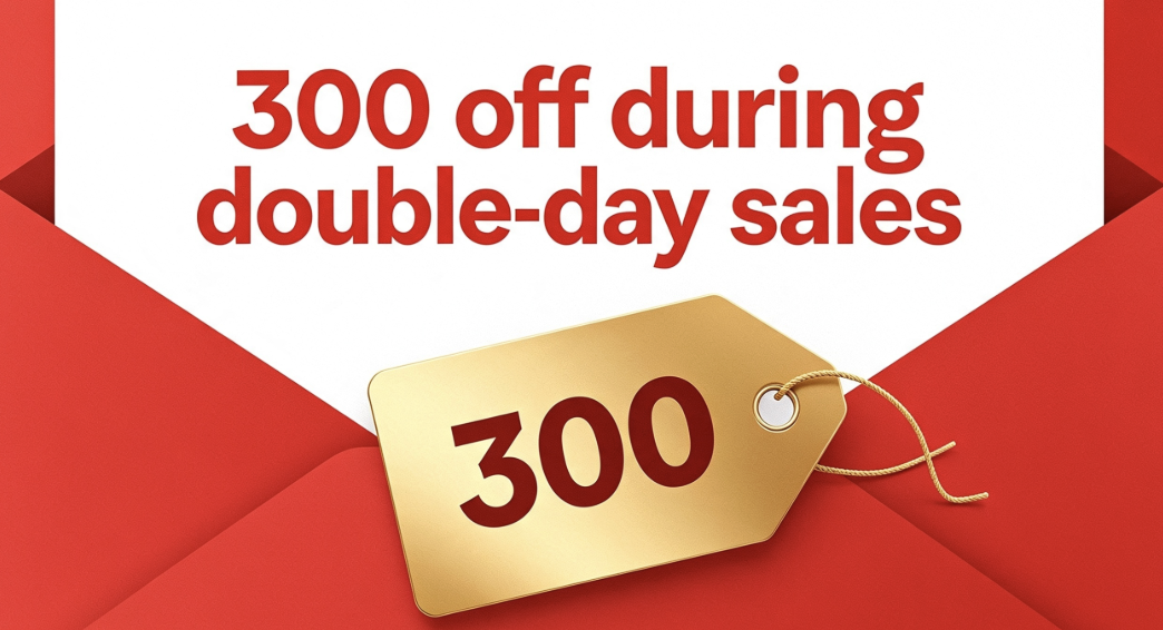 Mega Sale Voucher ₱300