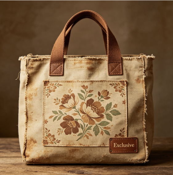 Vintage Tote Bag
