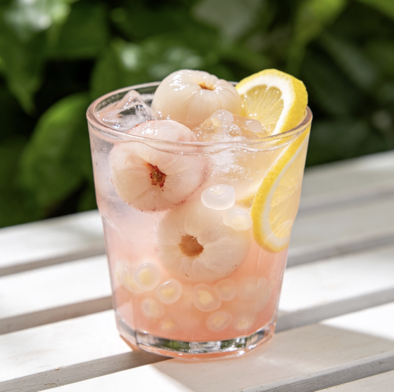 Lychee Lemonade with Nata (Short)