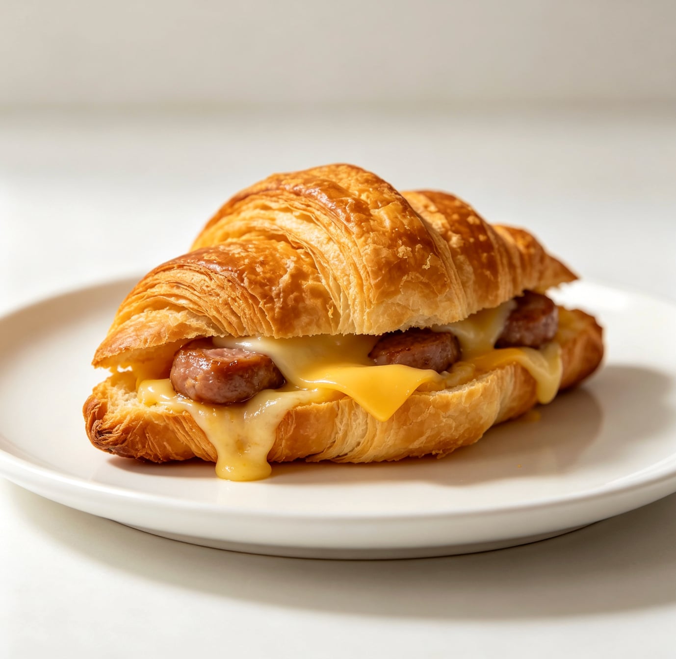 Sausage and Cheese Croissant