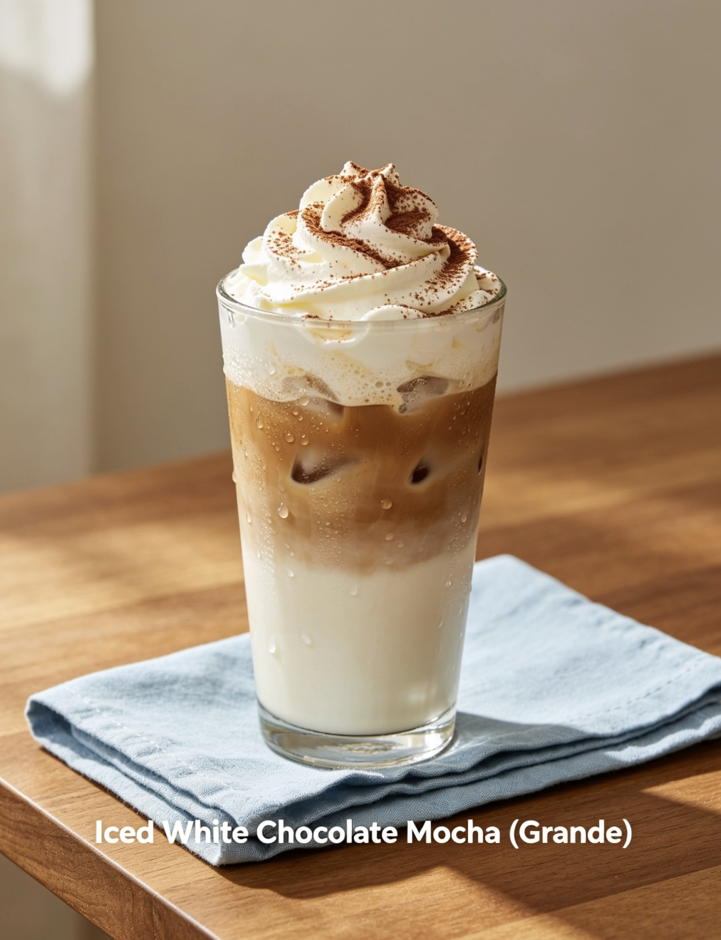 Iced White Chocolate Mocha (Grande)