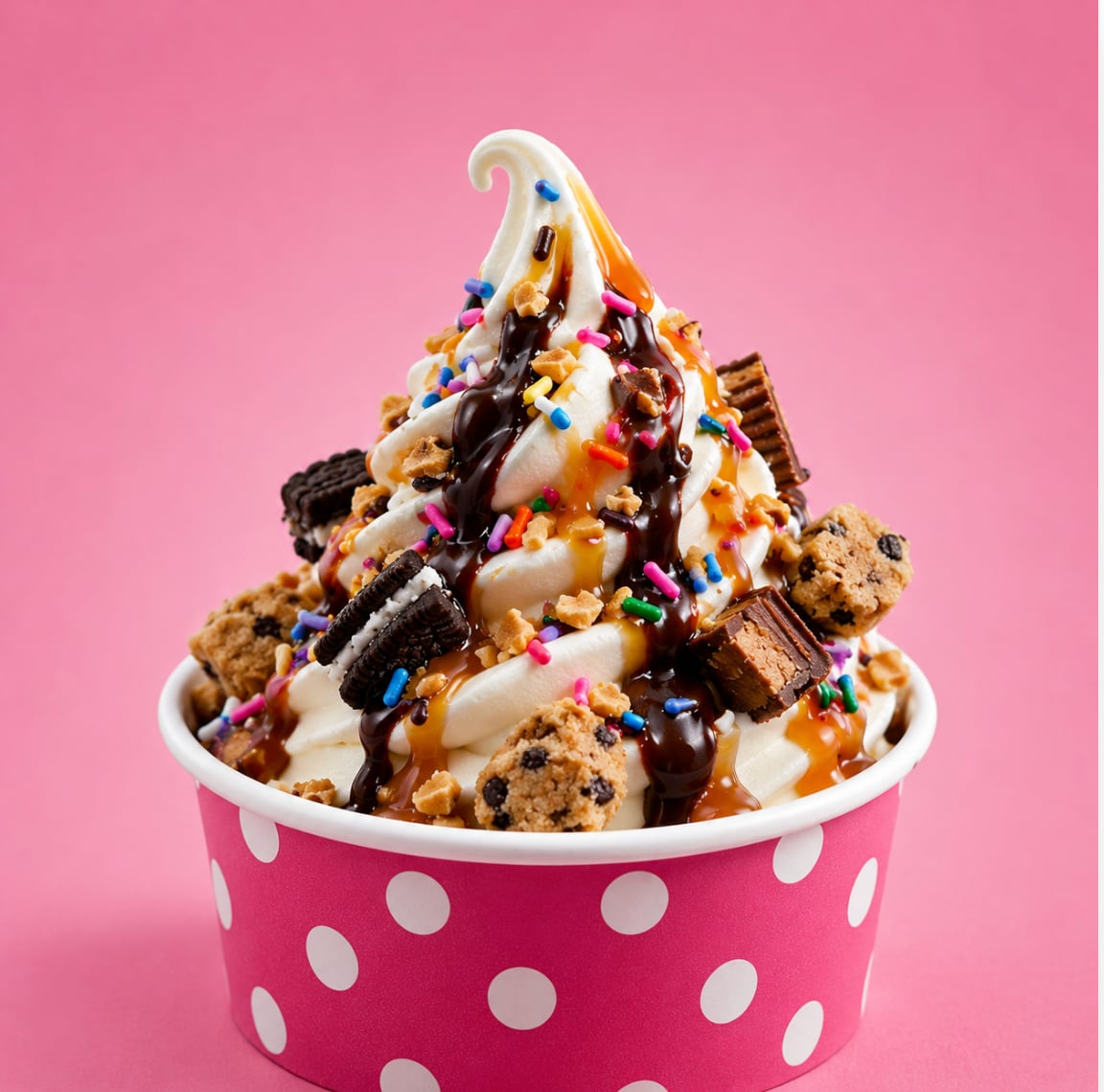 Medium Swirl with Toppings