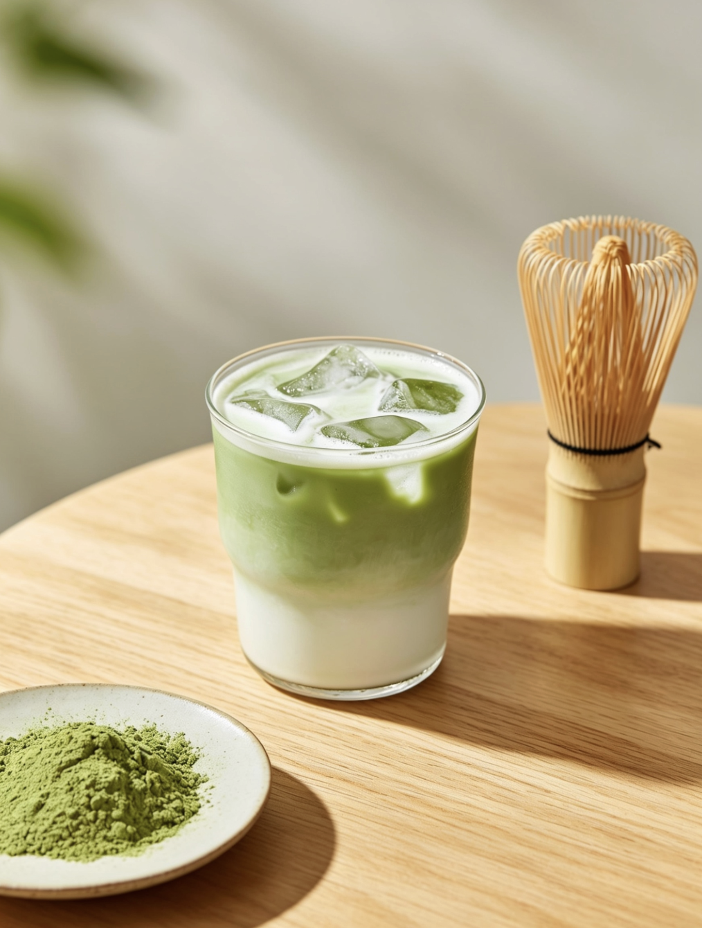 Iced Matcha Latte (Short)