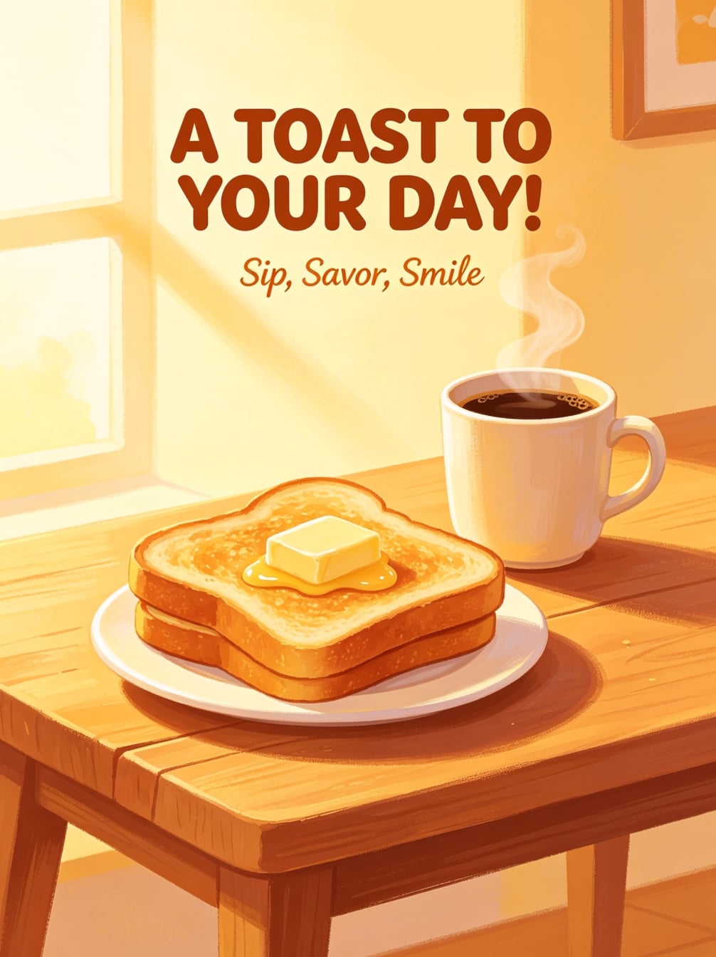A TOAST TO YOUR DAY!