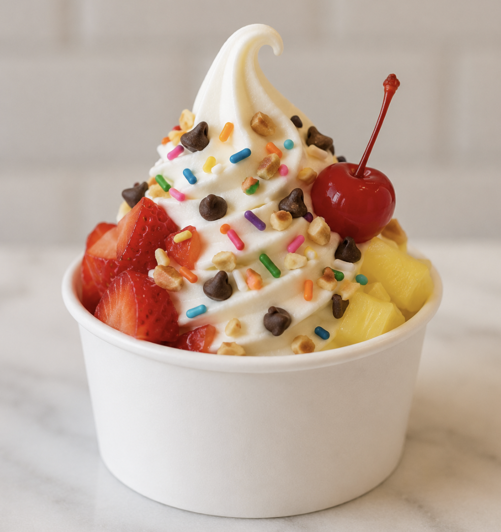Small Swirl with Toppings