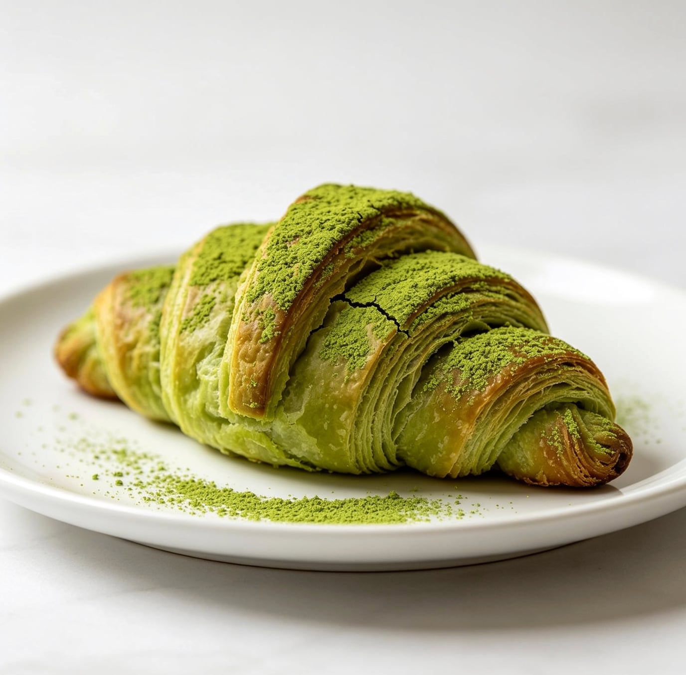Premium Matcha Croissant