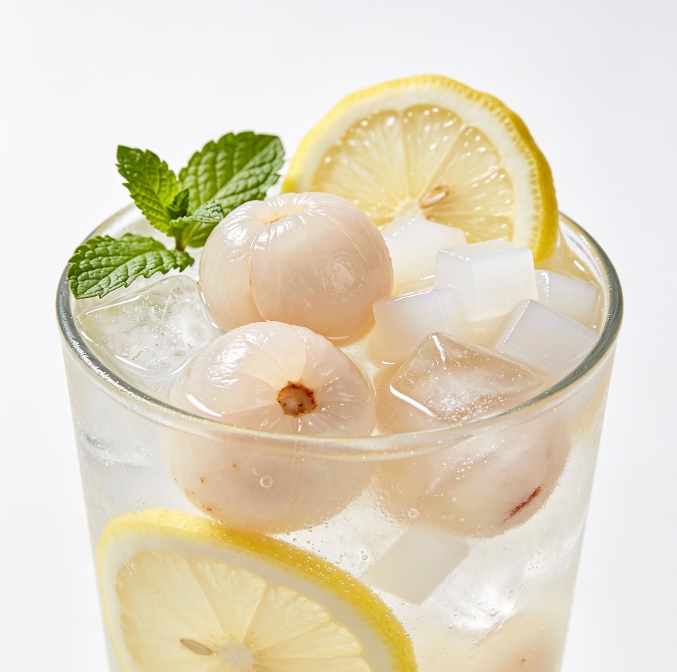 Lychee Lemonade with Nata (Grande)